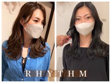 ロングヘアーでもレイヤーカットで軽やかに大人な雰囲気へ