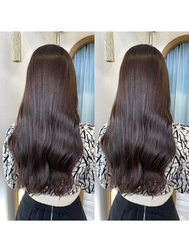 ロンドアベニール 北千住(Lond avenir) 韓国風ロング　ラベンダーベージュ　西田大樹