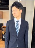 王道ツーブロックヘアー