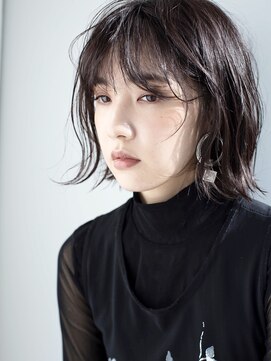 ファチュール(fAture.) 20代30代40代　フェイスレイヤー　小顔　切りっぱなしボブ