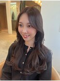 美髪韓国ヘア◎柔らかいブラウンカラー