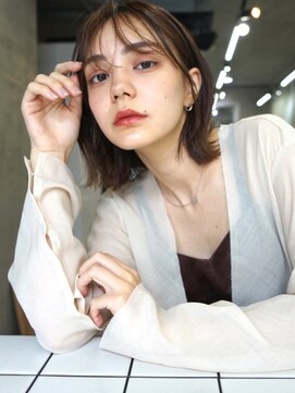 ソルトウォーター(SALT WATER) チョコレートカラー × フェイスレイヤー