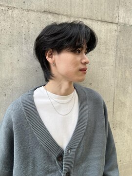 グレース(GRACE) ニュアンスパーマ×センターパート