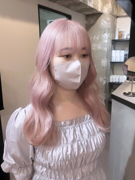 ペレ 渋谷(PELE) 黒髪/グレーベージュ/ハイトーン/ブリーチ/渋谷