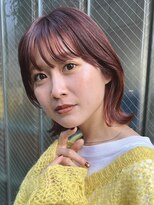 トリッカ 代官山(tricca)&nbsp;【tricca代官山rin】ミディアム/ピンクブラウン/