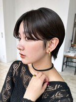 アルバム 池袋(ALBUM)&nbsp;アッシュブラックフレンチカジュアルグレージュカラー_ba472481