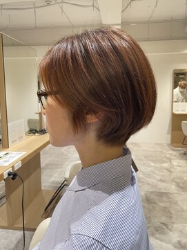 ソイクフ 四条大宮店(SOY-KUFU) 20代30代40代◎イメチェン似合わせカットオレンジショート