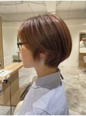 20代30代40代◎イメチェン似合わせカットオレンジショート