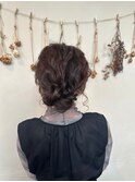 シニヨンアレンジ