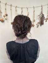 シャンプーボーイ セントラル 博多(SHAMPOO BOY central) シニヨンアレンジ