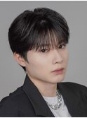 韓国マッシュセンターパートダウンパーマニュアンスパーマウルフ