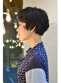 20代30代40代・黒髪ニュアンスパーマスタイル・ワンカールパーマ