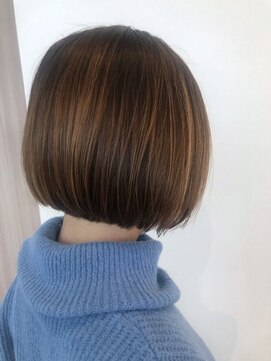 ヘアーサロン ナナン(Hair Salon nanan) 育てるハイライトボブ