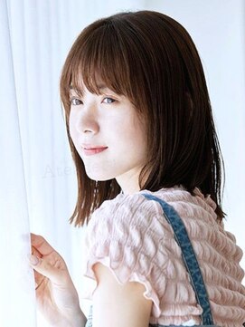 ヘアカフェ アティス(hair cafe Atease) ★爽やか外ハネボブ