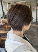 ショート/ボブ/くびれ/マイナス５歳/似合わせカット/前髪/奈良
