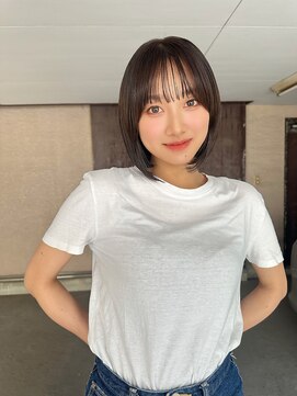 サンド 大阪梅田(sand) @morii_sand/フルバング/イメチェン/似合わせカット[大阪梅田駅]