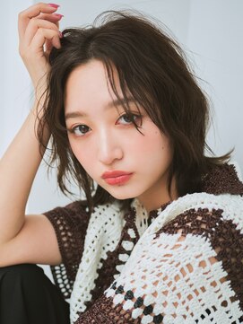 リトルカミス(little kamisu) 顔まわりカット波ウェーブ