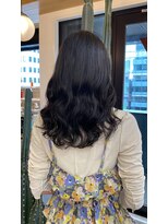 ロンドアジュール 横浜(Lond azur)&nbsp;低音でじっくりだから低ダメージ！韓国コテ巻き風パーマ 横浜