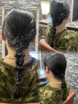 Lilly新宿】#タイトヘアセット#デザインヘアセット