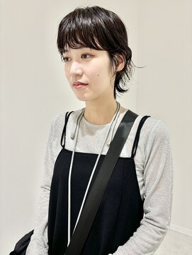 ケンジ 横浜(KENJE) ショートウルフ/ニュアンスパーマ/癖毛風パーマ/横浜