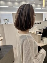 カイノ イオンモール橿原店(KAINO)&nbsp;バレイヤージュ白髪ぼかしカラー