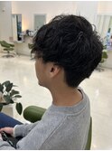スパイラルパーマ