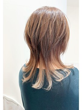 ネオリーブカップ 町田店(Neolive capu) ハイレイヤー メルティカラー 似合わせカット