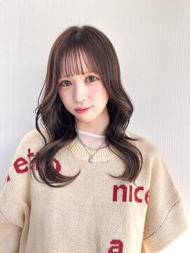 ハロー(...Hello) 韓国ヘア くびれヘア 透明感カラー