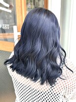 スナリー(Snaly)&nbsp;セミロング～ネイビーカラー～