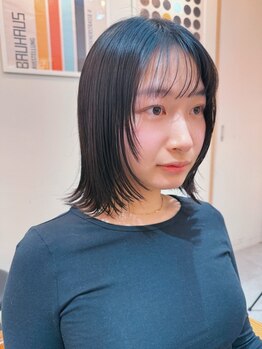 ロウバイレボ 柏(lou by revo)の写真/【レイヤーカット特化】顔まわりで、雰囲気まるごとプロデュース。[柏/柏駅/ショートボブ/髪質改善]