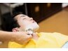 メンズカット＋シャンプー＋シェービング＋小鼻の毛穴ケア極上コース