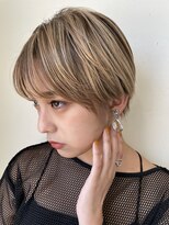 ハピネス クローバー 八木店(Happiness CLOVER) マッシュショート 白髪ぼかし 30代40代 アッシュグレー 八木