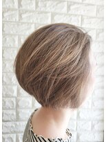 松本平太郎美容室 国立店 前下がりグラデーションボブ×イノアカラー