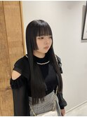 艶髪ストレート