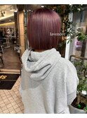 初ブリーチでラベンダーピンク/ケアブリーチ【黒田あさみ】
