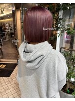 ヘアーアンドメイク ビス(HAIR&MAKE bis) 初ブリーチでラベンダーピンク/ケアブリーチ【黒田あさみ】