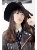 エッジモード黒髪ロング
