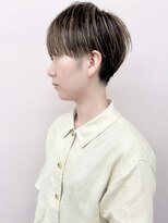 ラウンジ モリオ イケブクロ(Lounge MORIO Ikebukuro)&nbsp;池袋刈り上げマッシュショートラウンドバング20代30代40代