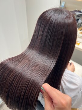 アメリ(ameri) 【ameri miyuki】酸性ストレート×柔らかピンクベージュ