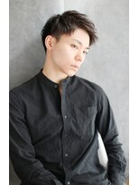 シャンティ 目白(SHANTi)&nbsp;メンズ_さわやかアップバングのカジュアルスタイル