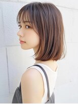 アンドレイ 表参道(andrey) 着物ヘア/ダークアッシュ/ミディアムレイヤーカット/表参道