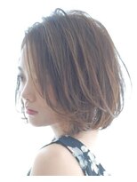 DAMANI 表参道 髪質改善/ヘッドスパ/ハイライト/白髪染め/白髪ぼかし/縮毛矯正&nbsp;似合わせカット/ミディアムレイヤーカット[表参道駅]