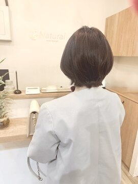 ナチュラル 南越谷店(Natural) 【瀧本】ひし形ボブ