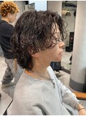 【櫻田】サーフカール　波巻きパーマ　メンズパーマ