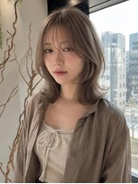 ルーズ(LOOSE)&nbsp;ミルクティーグレージュくびれミディアム