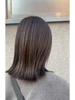 ココ(qoqo)&nbsp;切りっぱなしボブ　外ハネスタイル