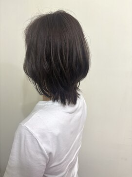 ペスカケイクリエイティブ(PESCA K-CREATIVE) オーキッドカラー×丸みレイヤーショート