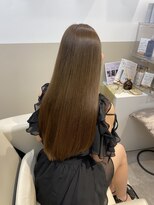 シュヴーブリヤン(cheveux brillants) 【美髪縮毛矯正で作る再現性100%な艶髪】オリーブベージュ