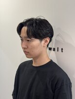 ウォルト 名駅店(walt)&nbsp;名駅 メンズ 黒髪 韓国風センターパート