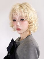 アルバム 渋谷パルコ(ALBUM)&nbsp;ブロンドボブレイヤーハイトーンブリーチ_F1556